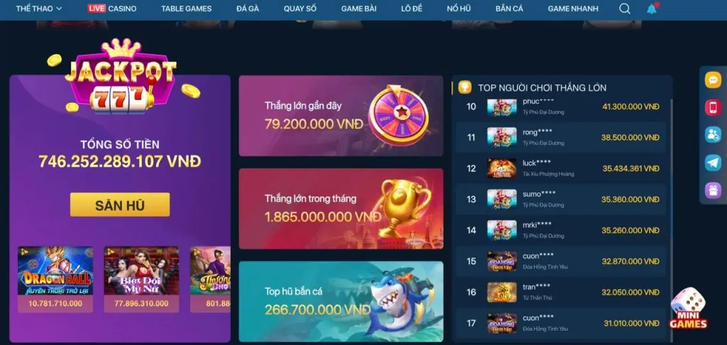 Bàn Baccarat trực tuyến tại Bongvip2